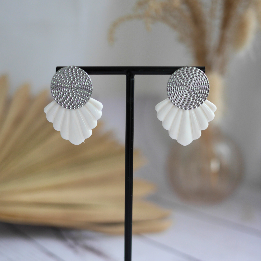 BIARRITZ - Boucles d'oreilles colorées - Collection Pastel