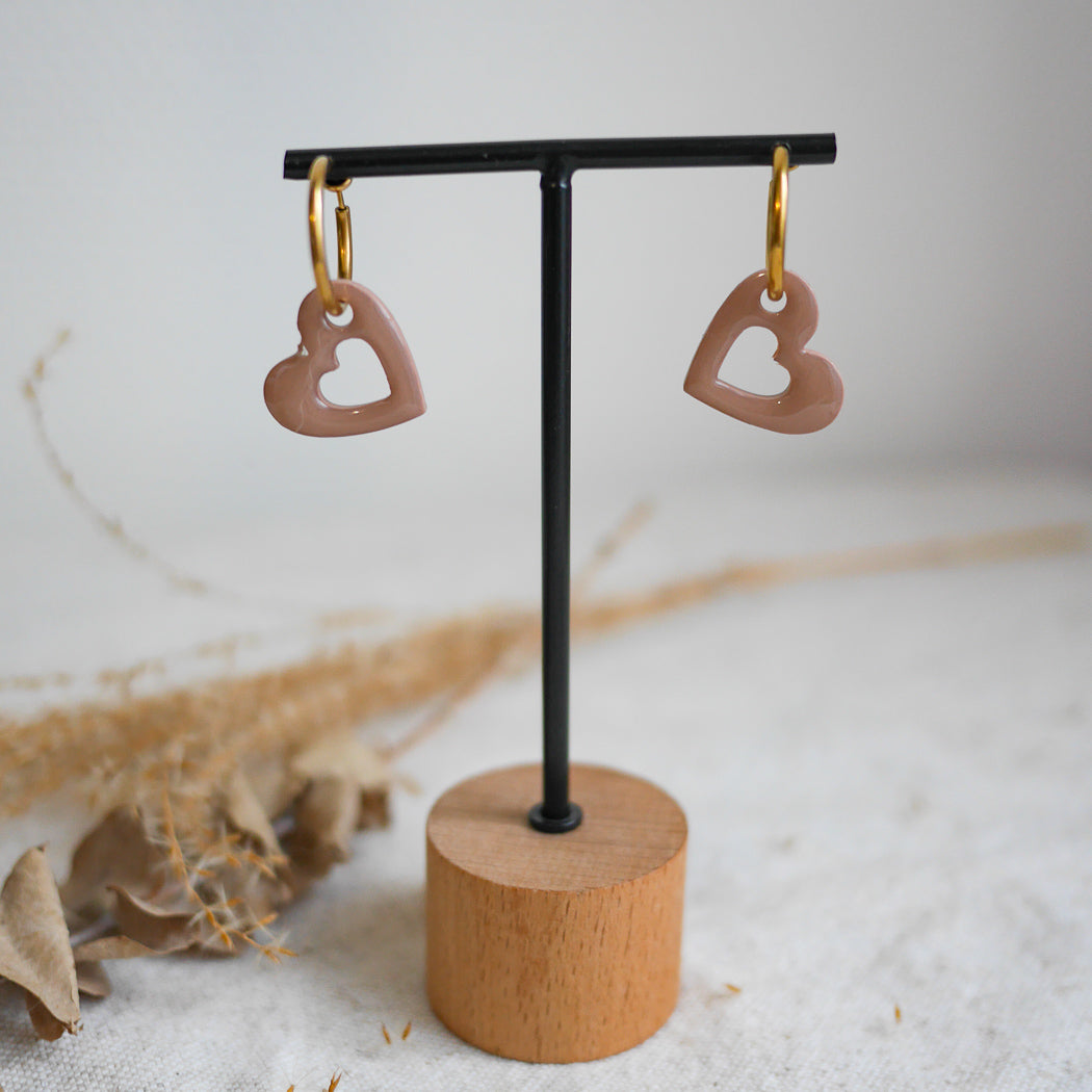 Boucles d'oreilles rondes pour oreilles non percées