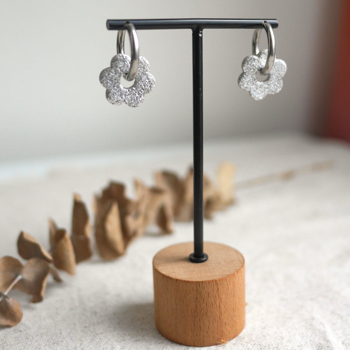 FLORA - Breloques interchangeables couleur métallisée