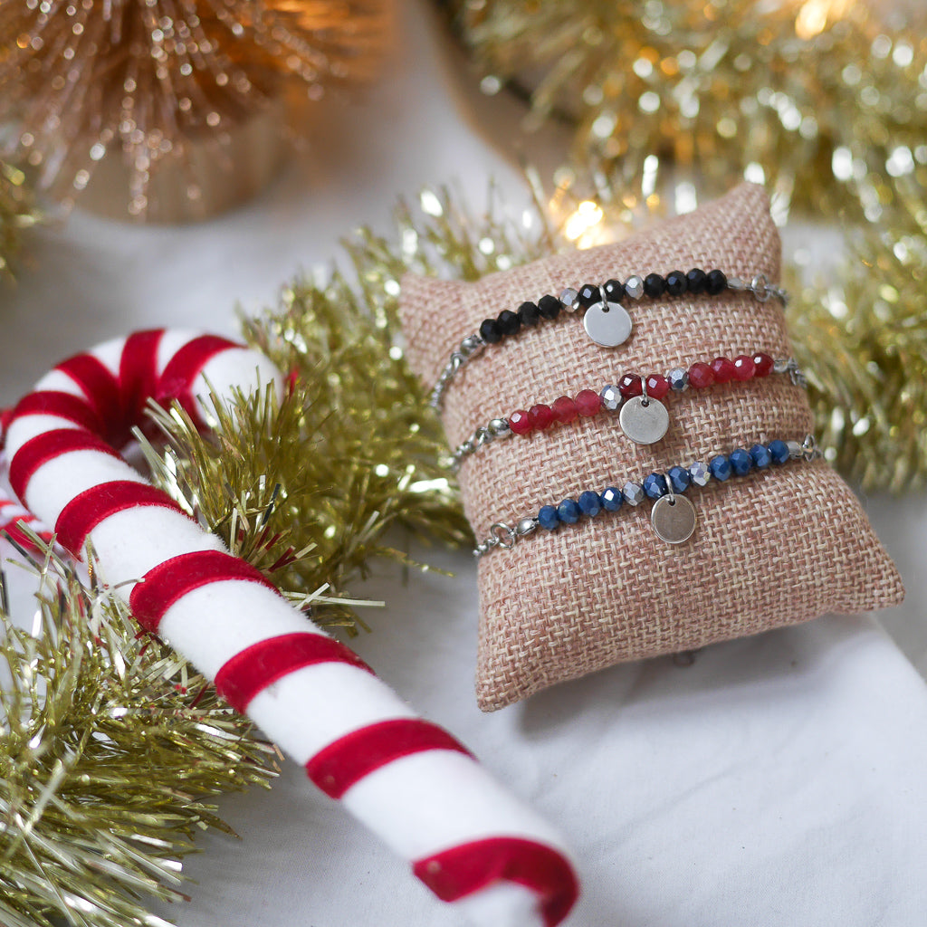 BURANO I Bracelet personnalisable chaîne et perles