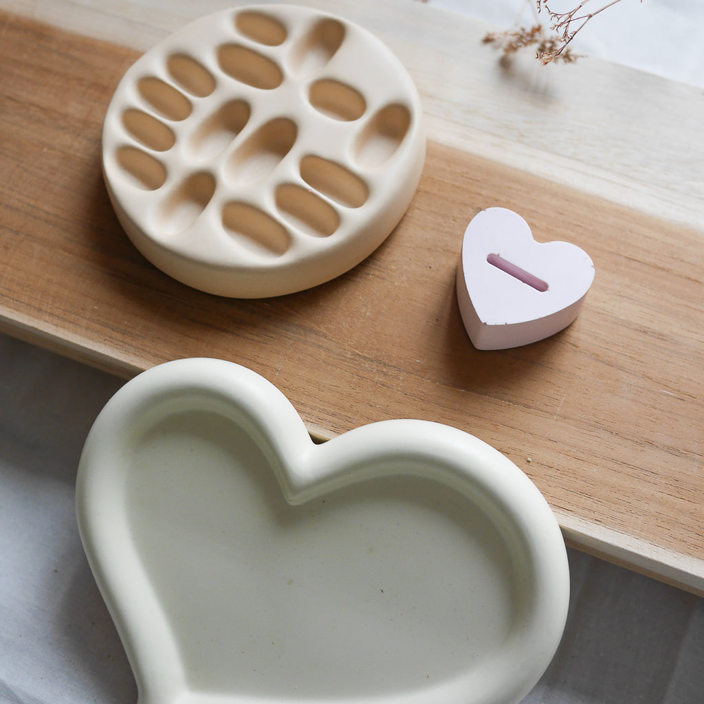 Support rangement multi bagues Jesmonite