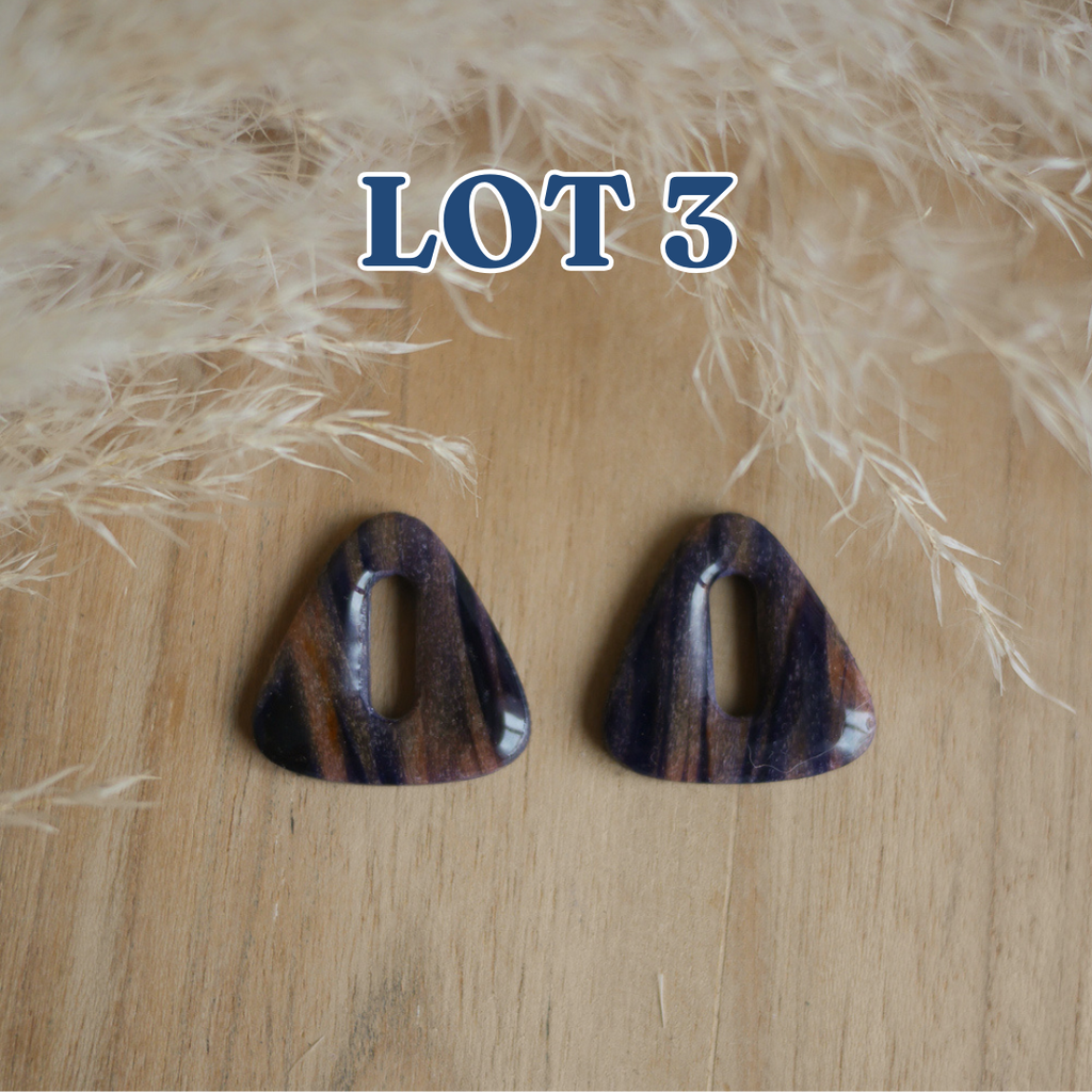 GIZEH - Breloques interchangeables - Imprimé écaille de tortue