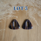 GIZEH - Breloques interchangeables - Imprimé écaille de tortue