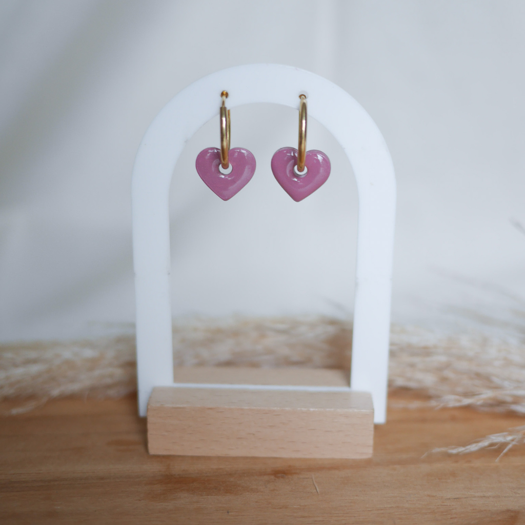 COEUR - Breloques interchangeables brillantes – Bar à Boucles