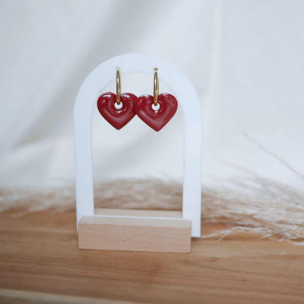 COEUR - Breloques interchangeables brillantes – Bar à Boucles