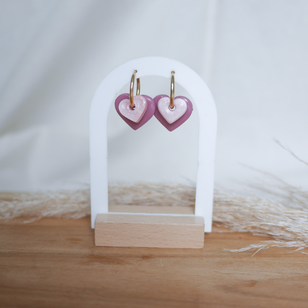 COEUR - Breloques interchangeables brillantes – Bar à Boucles