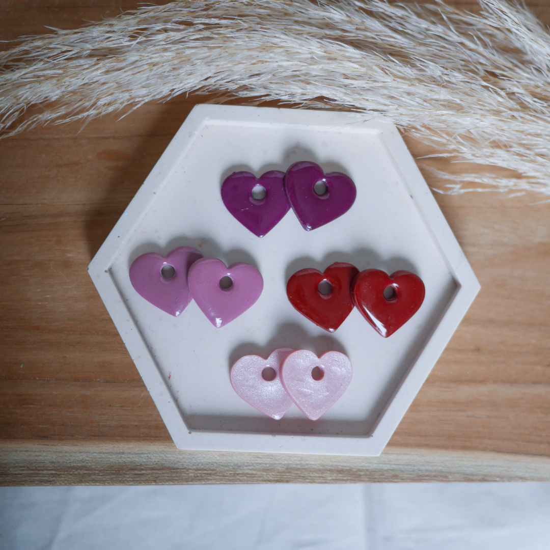 COEUR - Breloques interchangeables brillantes – Bar à Boucles