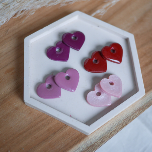 COEUR - Breloques interchangeables brillantes – Bar à Boucles