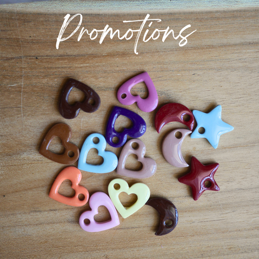 Breloques interchangeables - Formes diverses