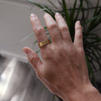 Bague jonc personnalisable 6mm