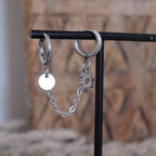 YUMA I Duo de monoboucles personnalisable avec chaîne
