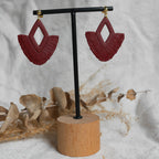 SAINT TROPEZ - Boucles d'oreilles esprit macramé