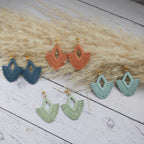 SAINT TROPEZ - Boucles d'oreilles esprit macramé