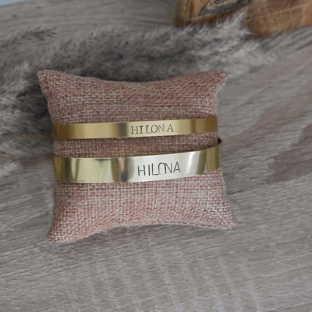 Bracelet jonc personnalisable