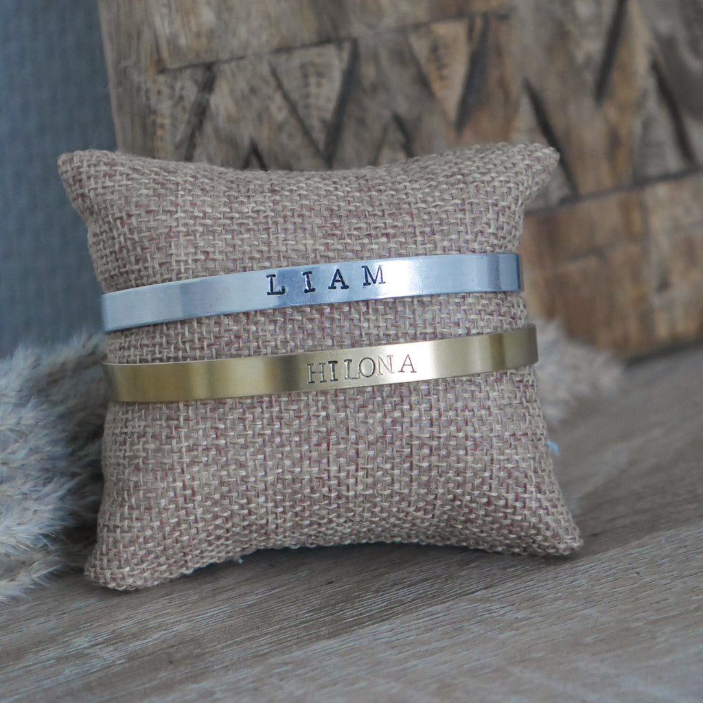 Bracelet jonc personnalisable