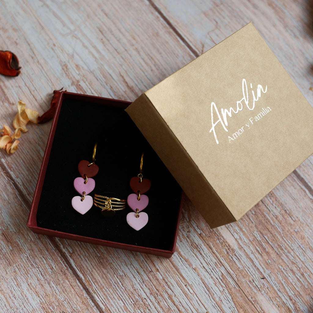 Ecrin à bijoux - boîte cadeau