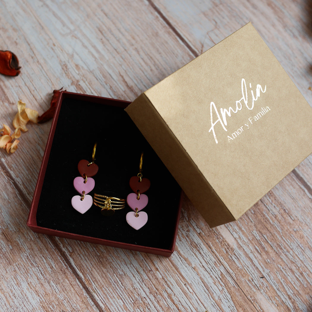 Ecrin à bijoux - boîte cadeau