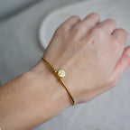 PALERMO - Bracelet jonc à breloque personnalisable