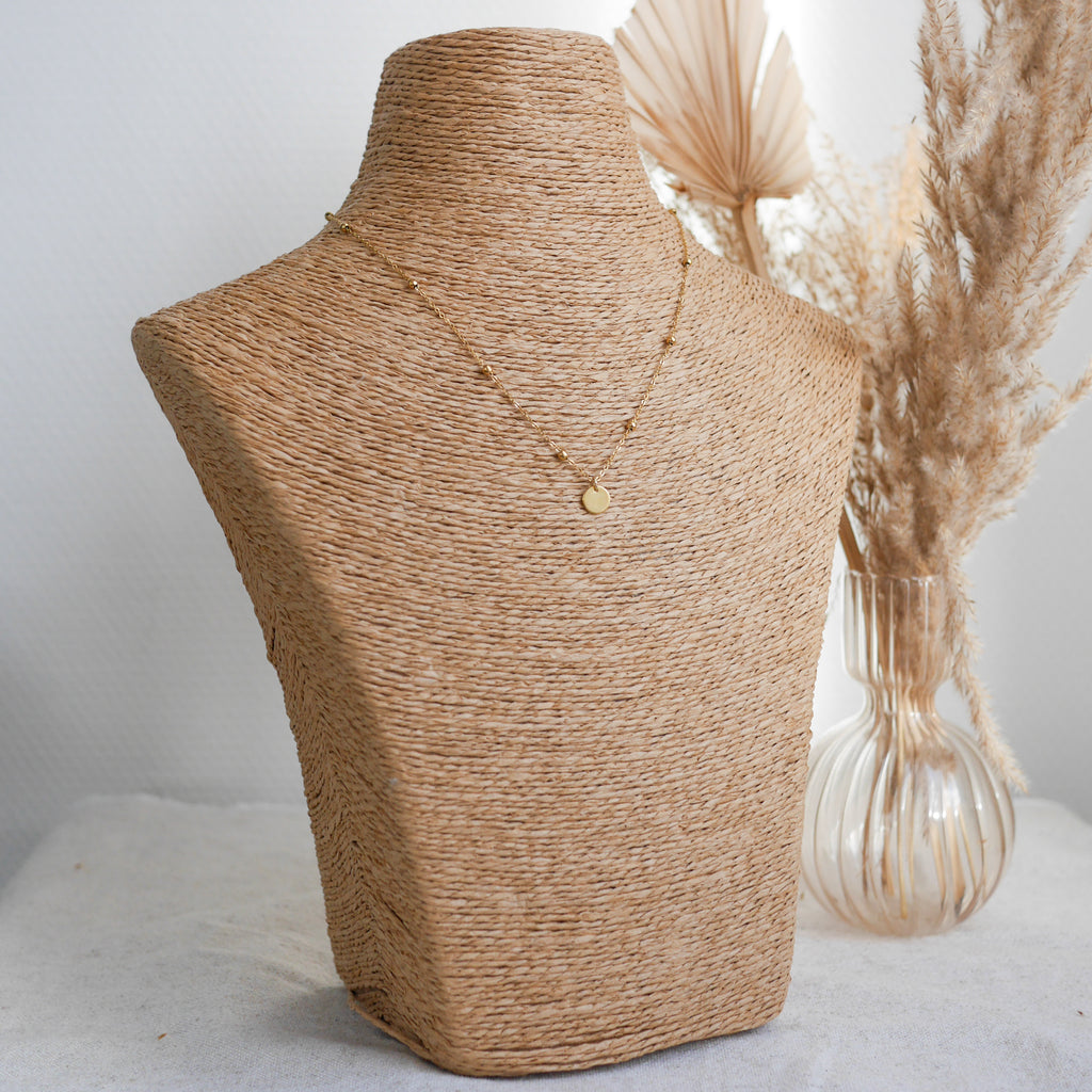 JENA - Collier en acier inoxydable personnalisable