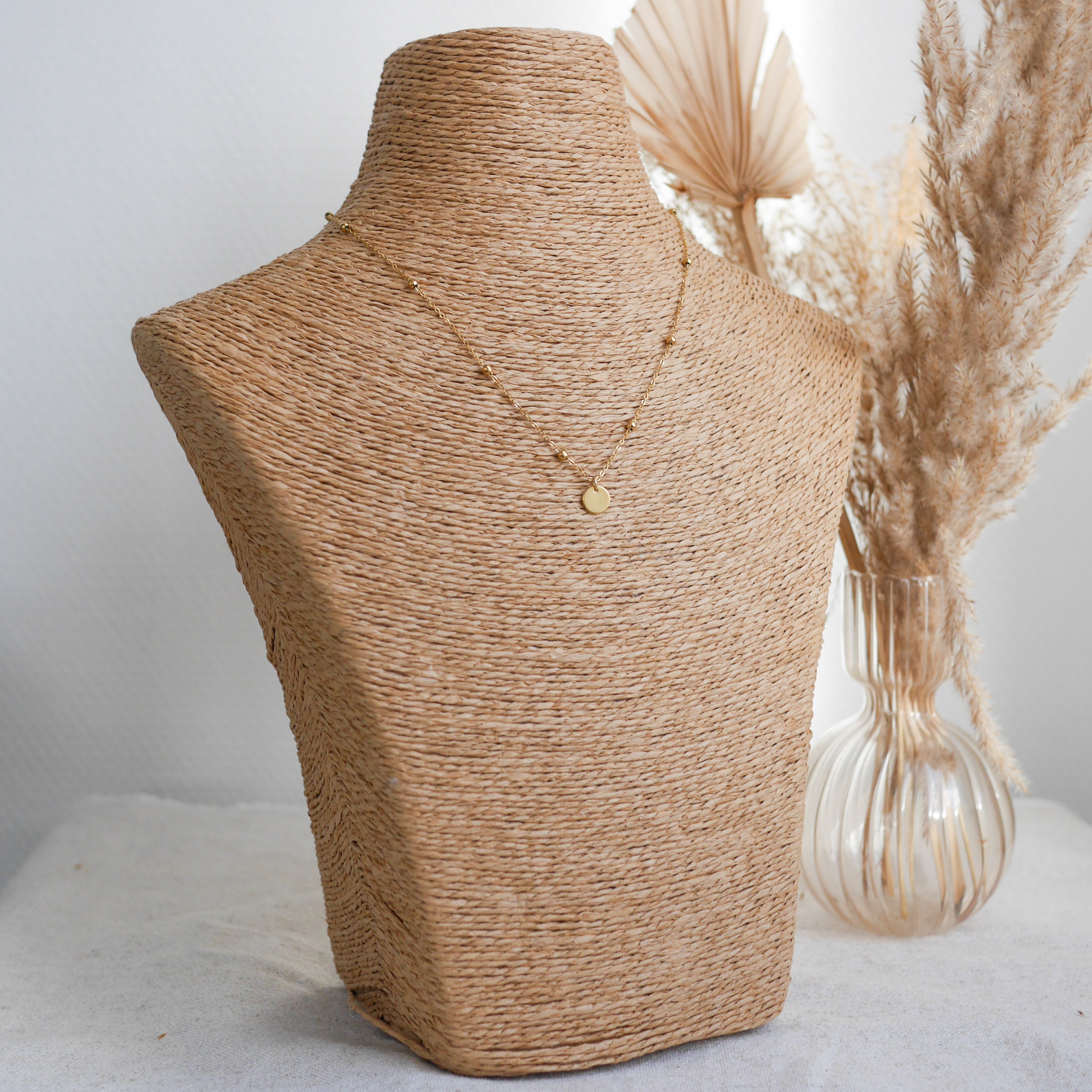 JENA - Collier en acier inoxydable personnalisable