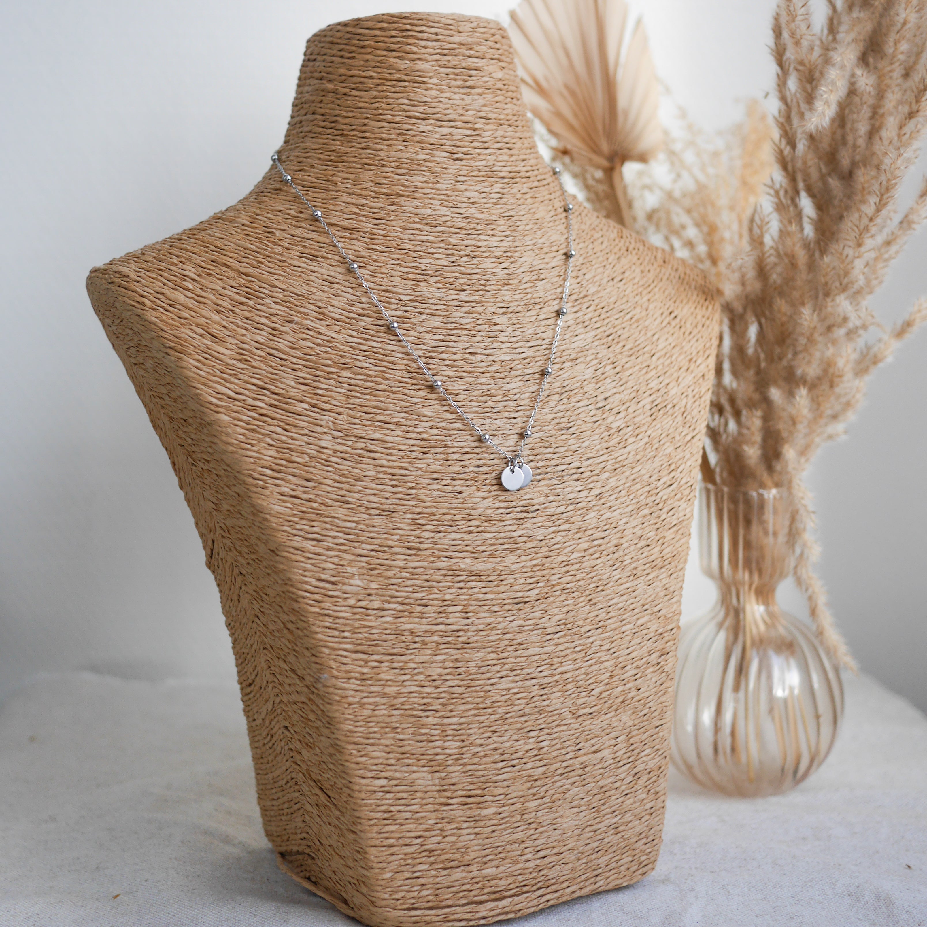 JENA - Collier en acier inoxydable personnalisable