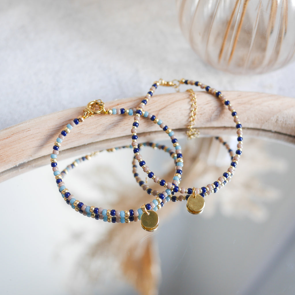 PORTO - Bracelet personnalisable perles rocailles