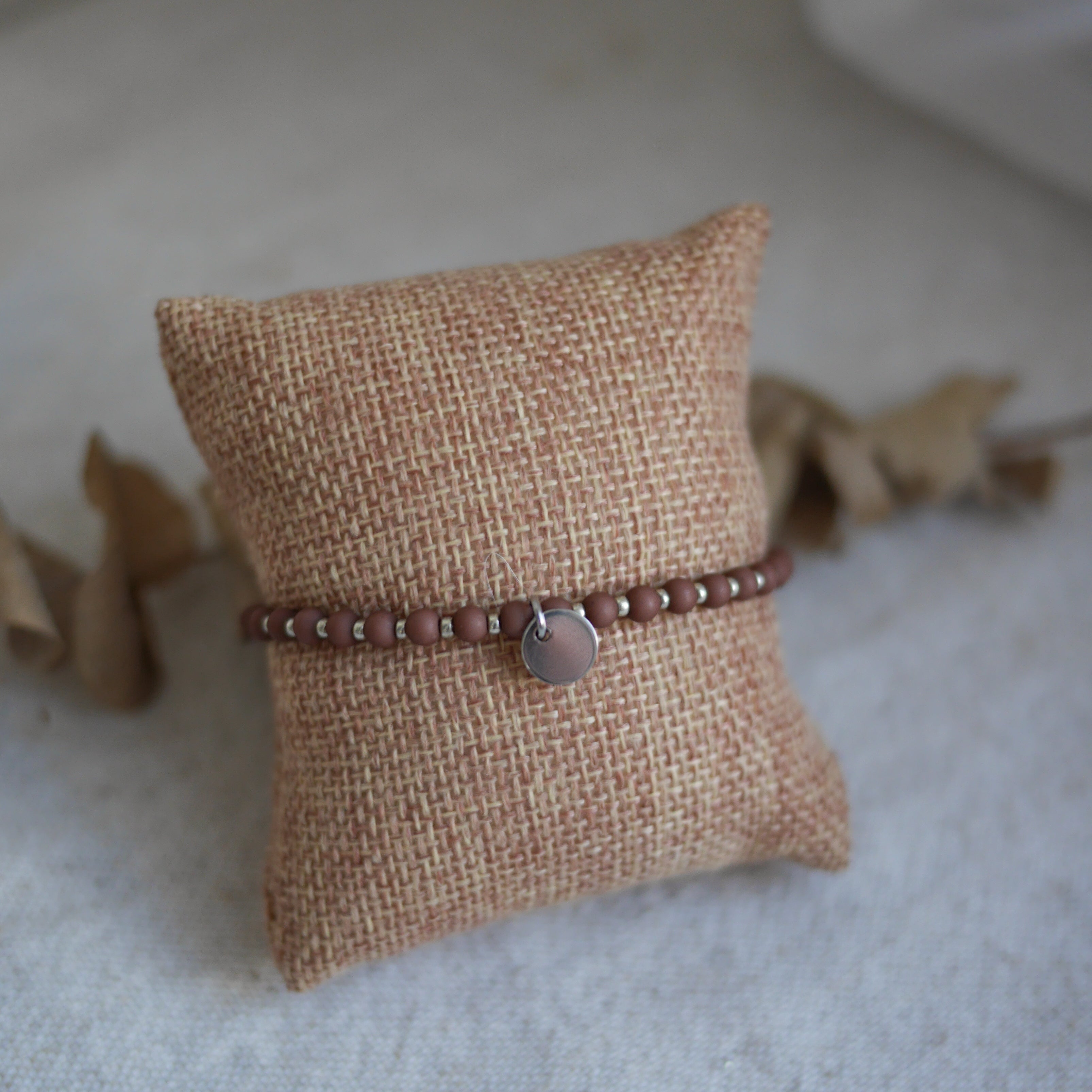 LISBONNE I Bracelet personnalisable à perles colorées