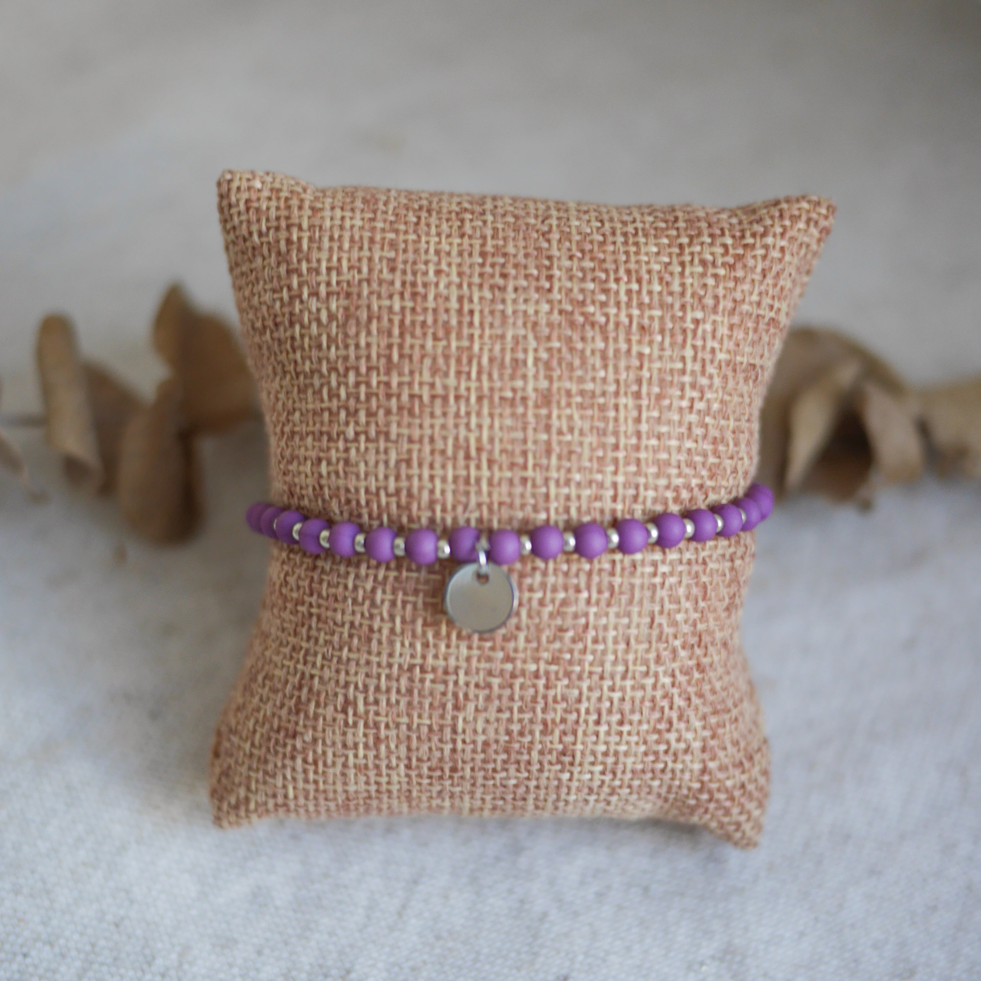 LISBONNE I Bracelet personnalisable à perles colorées