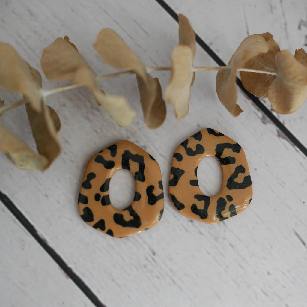 ROMA – Breloque interchangeable imprimé léopard – Bar à Boucles