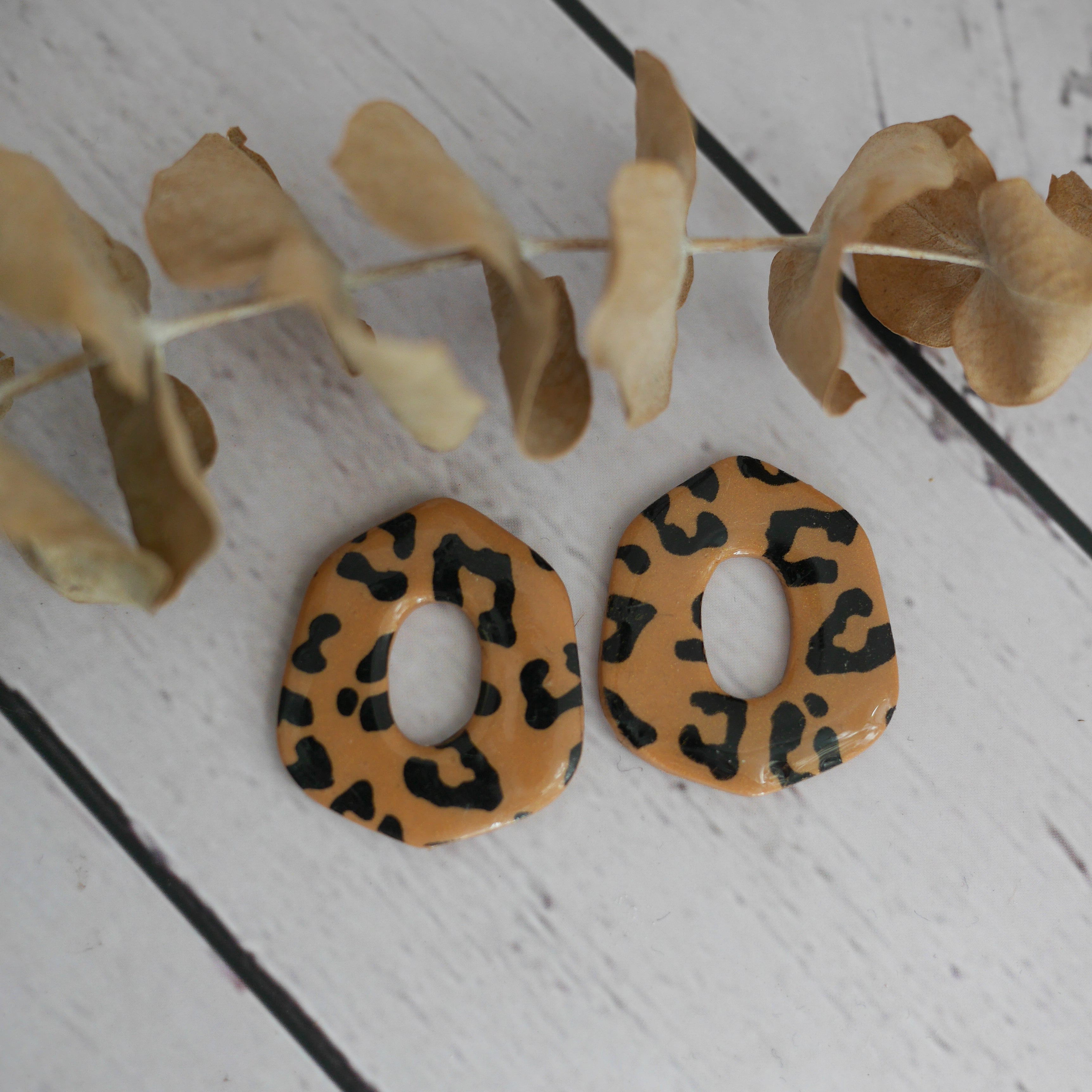 ROMA – Breloque interchangeable imprimé léopard – Bar à Boucles