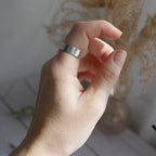 Bague jonc personnalisable 6mm