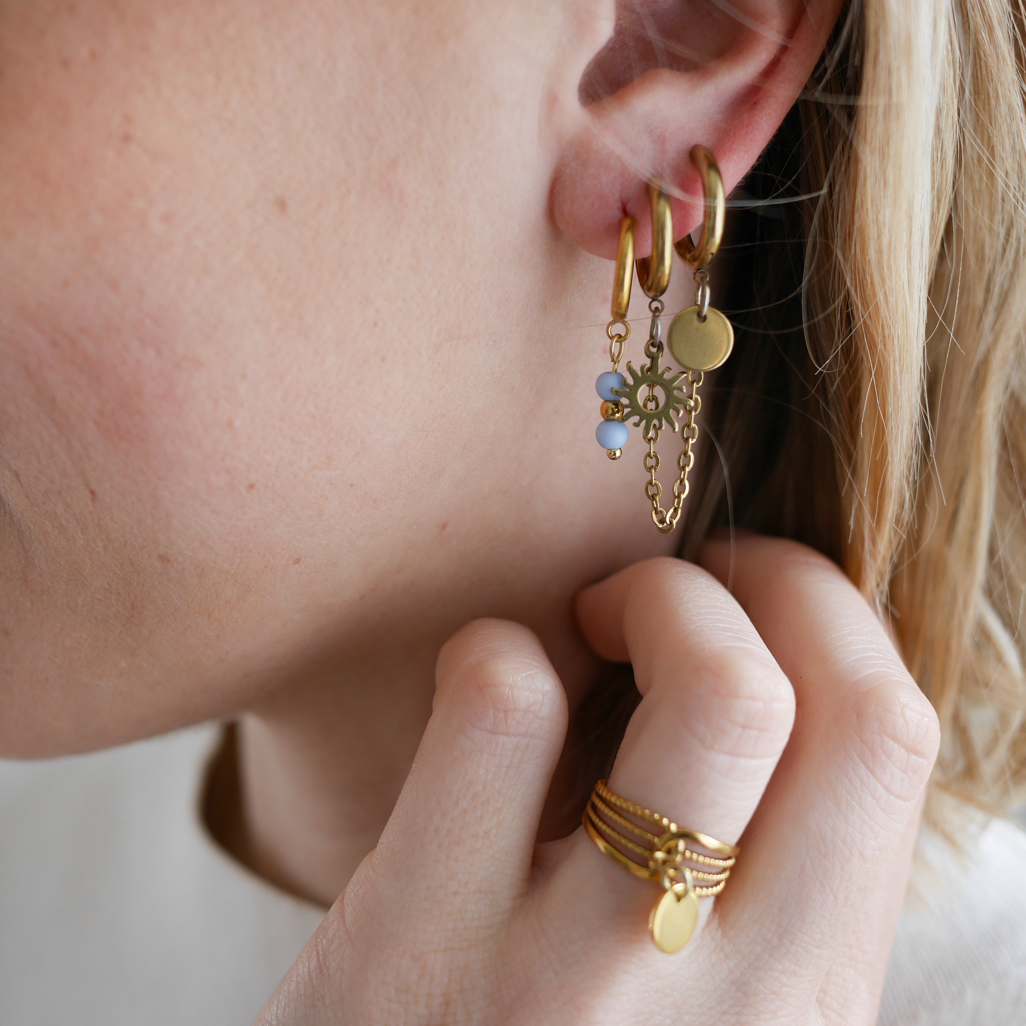 LISBONNE I Duo de monoboucles personnalisable