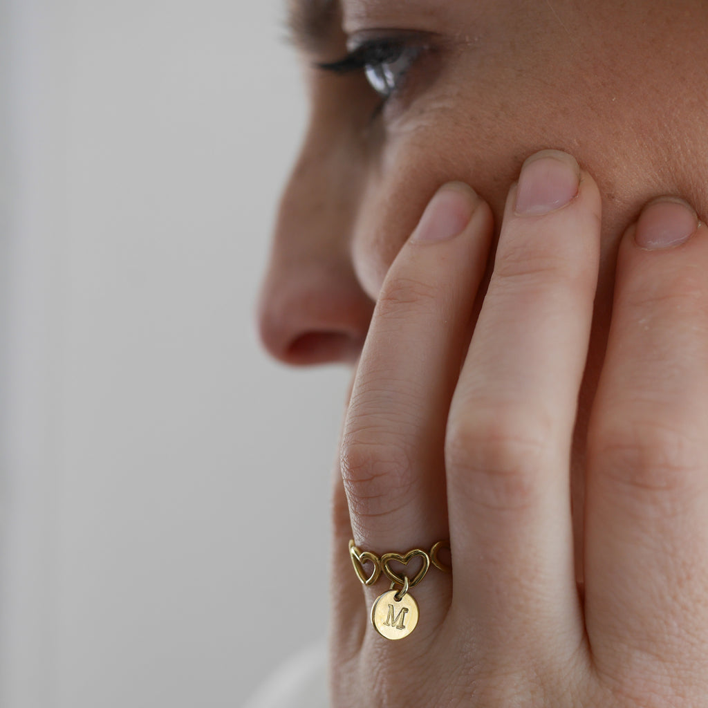 SOFIA I Bague personnalisable à breloque