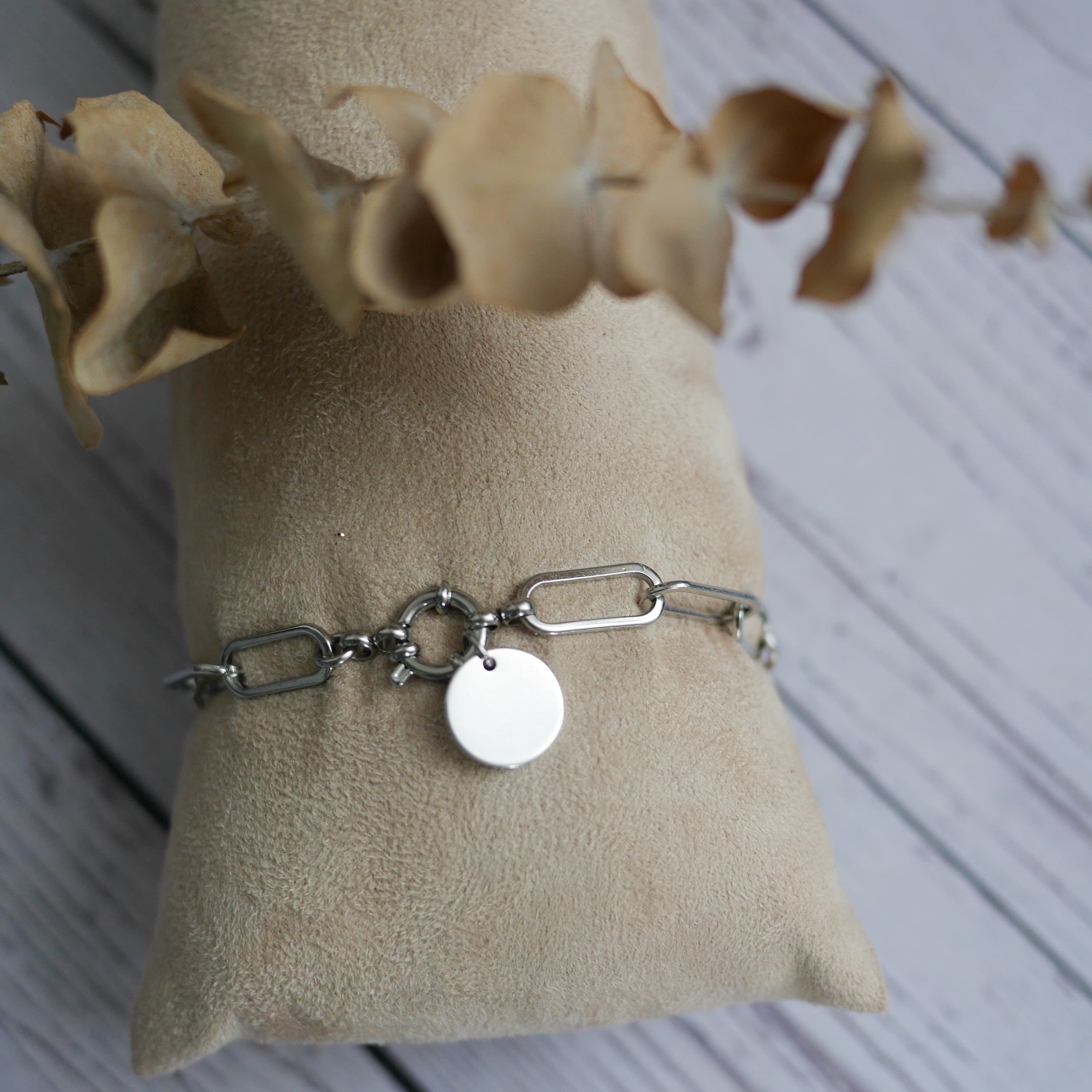 LONDRES I Bracelet personnalisable en chaine gros maillon