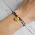 LEO I Bracelet léopard à breloque personnalisable