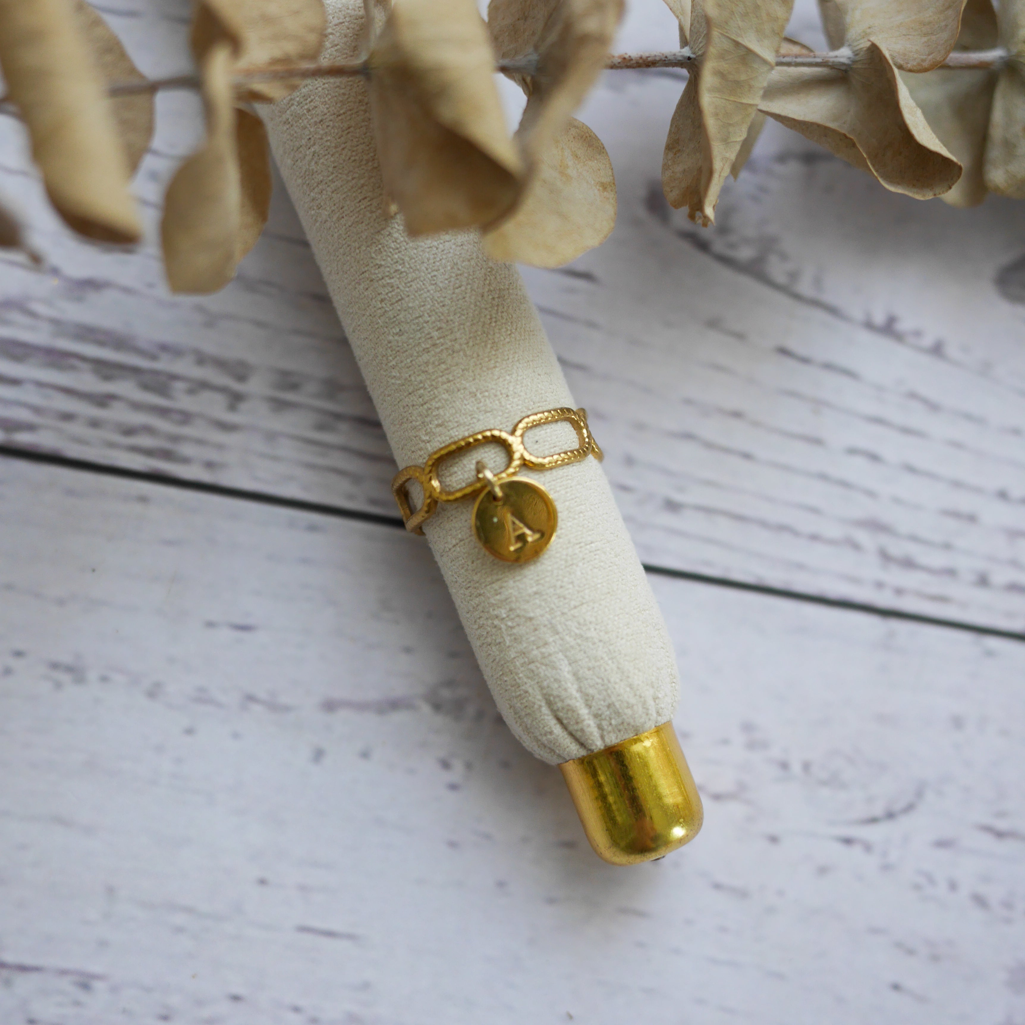 ATHÈNES I Bague personnalisable à breloque