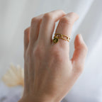 ATHÈNES I Bague personnalisable à breloque