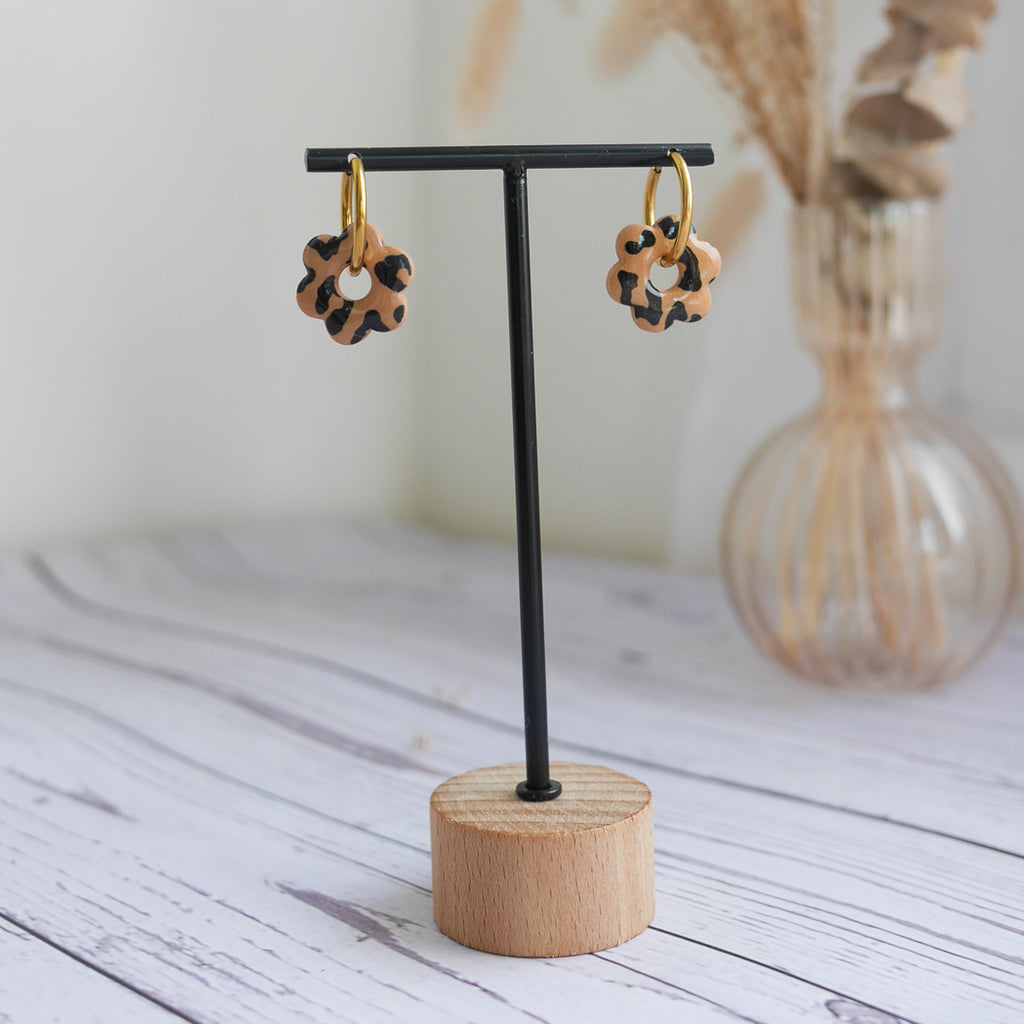 Créoles en acier inoxydable – Rondes fines – Bar à Boucles