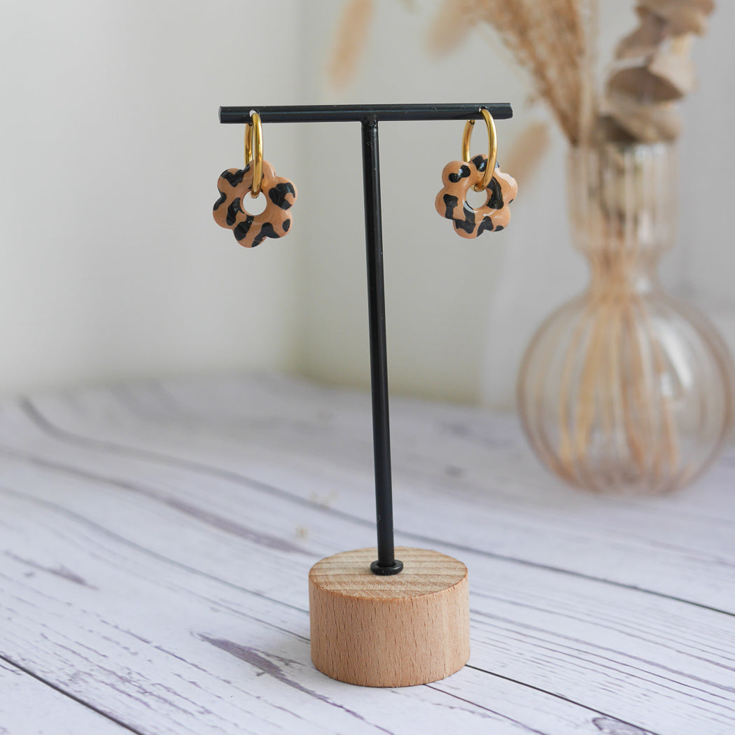 Créoles en acier inoxydable – Rondes fines – Bar à Boucles