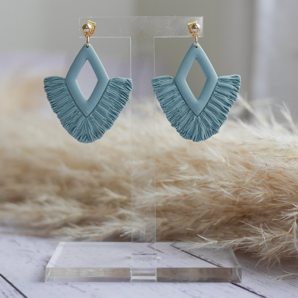 SAINT TROPEZ - Boucles d'oreilles esprit macramé