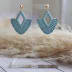 SAINT TROPEZ - Boucles d'oreilles esprit macramé