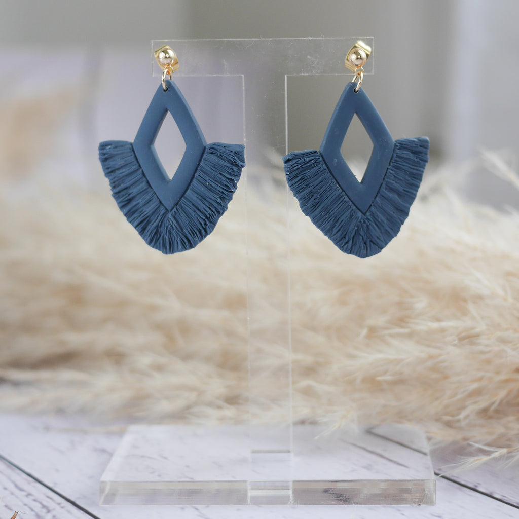 SAINT TROPEZ - Boucles d'oreilles esprit macramé