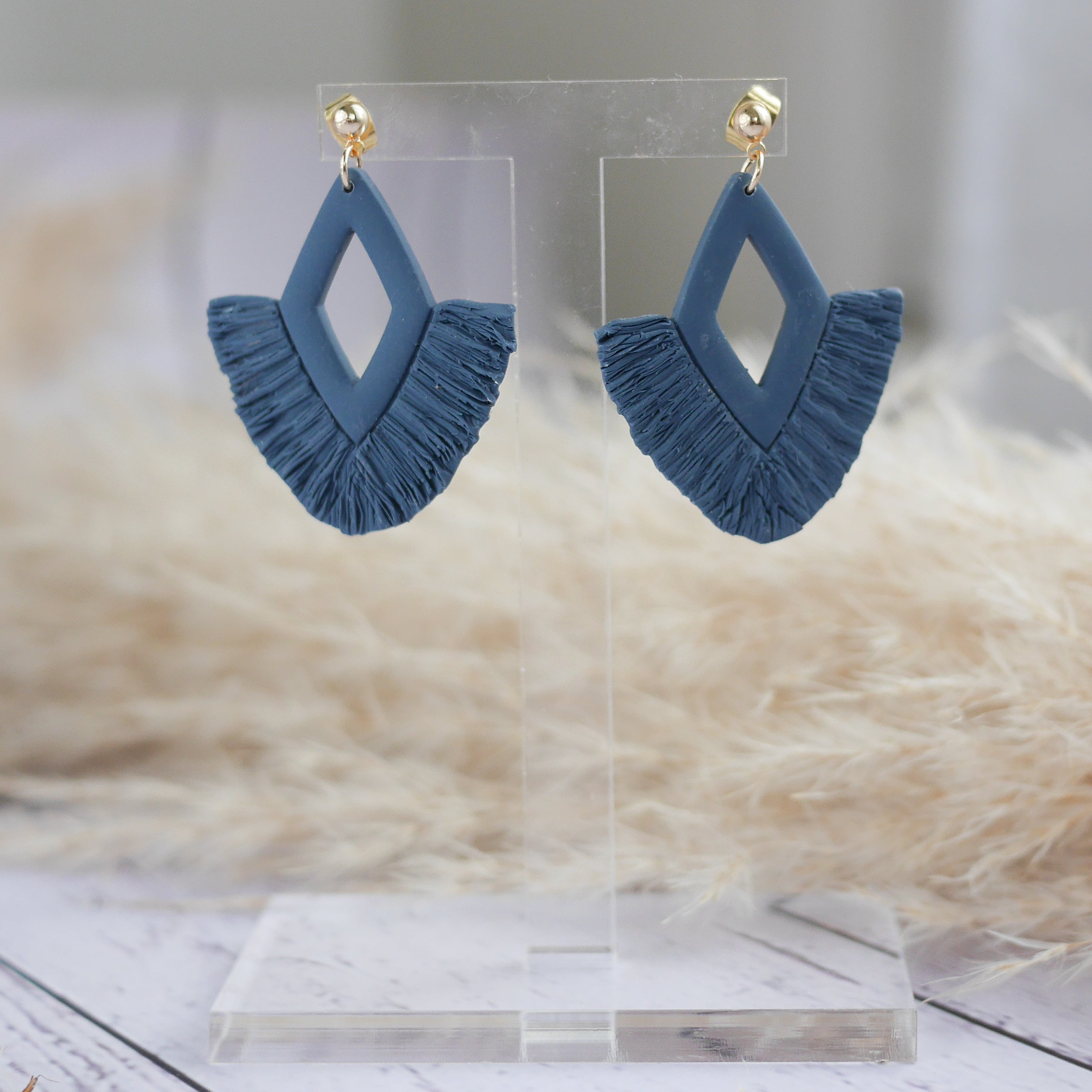 SAINT TROPEZ - Boucles d'oreilles esprit macramé