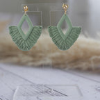 SAINT TROPEZ - Boucles d'oreilles esprit macramé