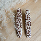 MALTA - Duo de barrettes imprimé Léopard