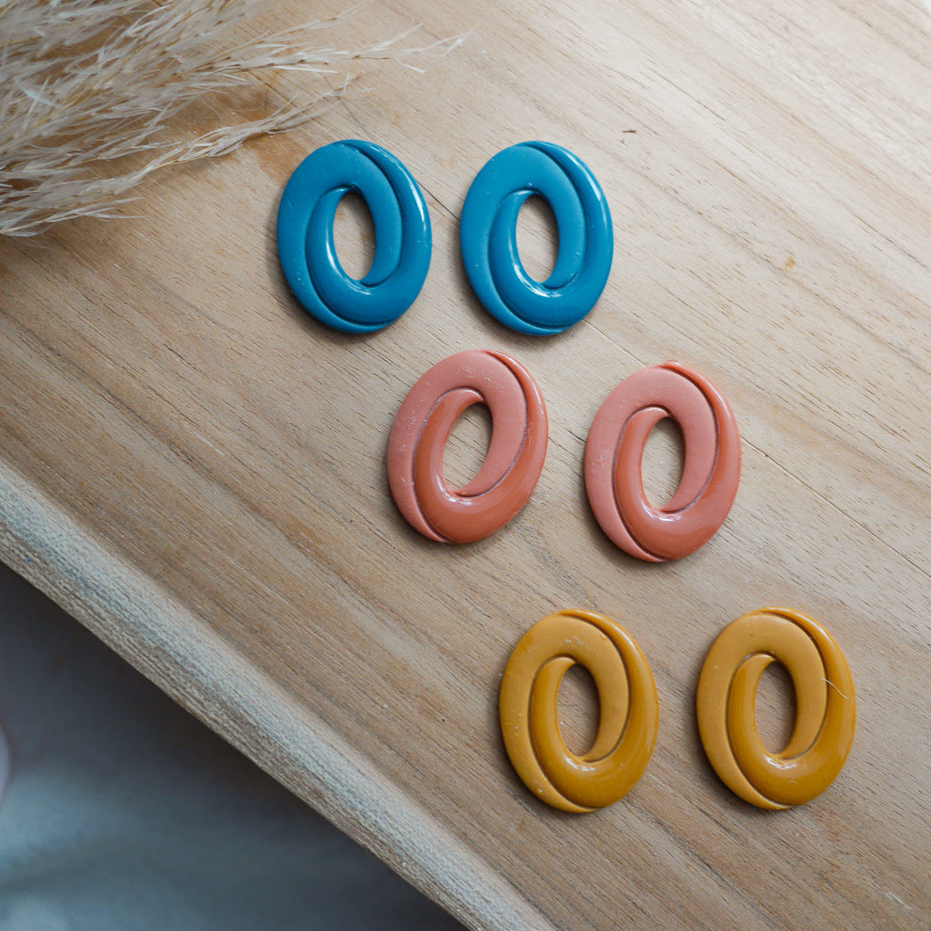 breloques interchangeables bar à boucles pampilles en pâte polymère