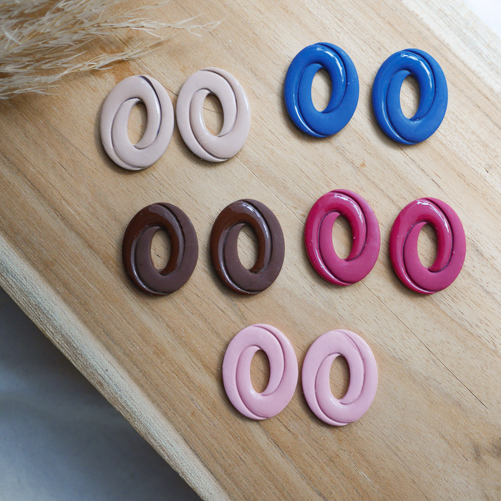 breloques interchangeables bar à boucles pampilles en pâte polymère