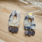 CHICAGO - Boucles d'oreilles arche à breloques