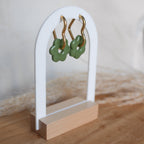 BUDAPEST I Créoles en forme de cœur en acier inoxydable – Bar à Boucles