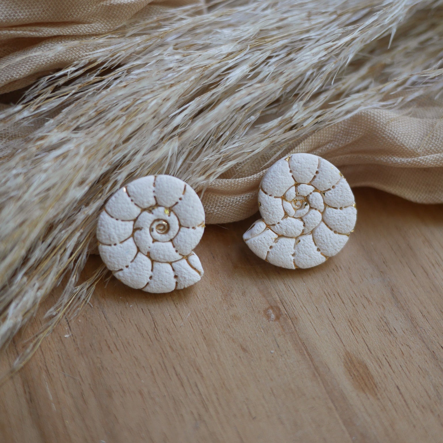 CANCUN - Boucles d'oreilles coquillage